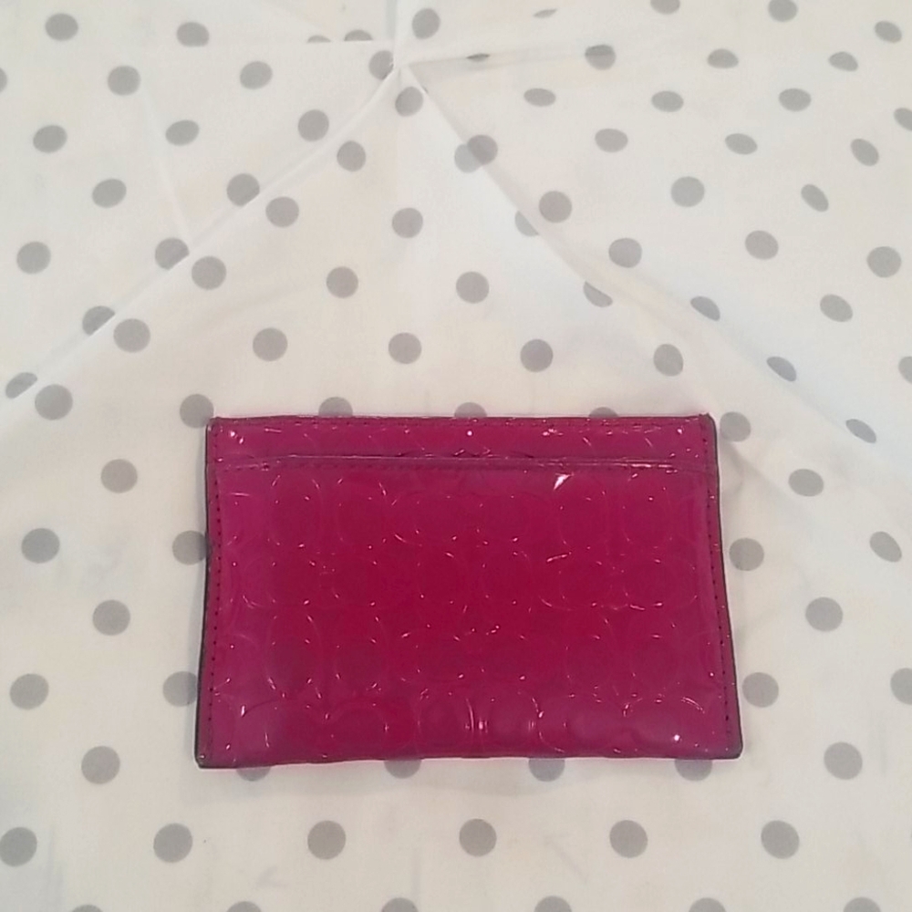 Coach credit card holder